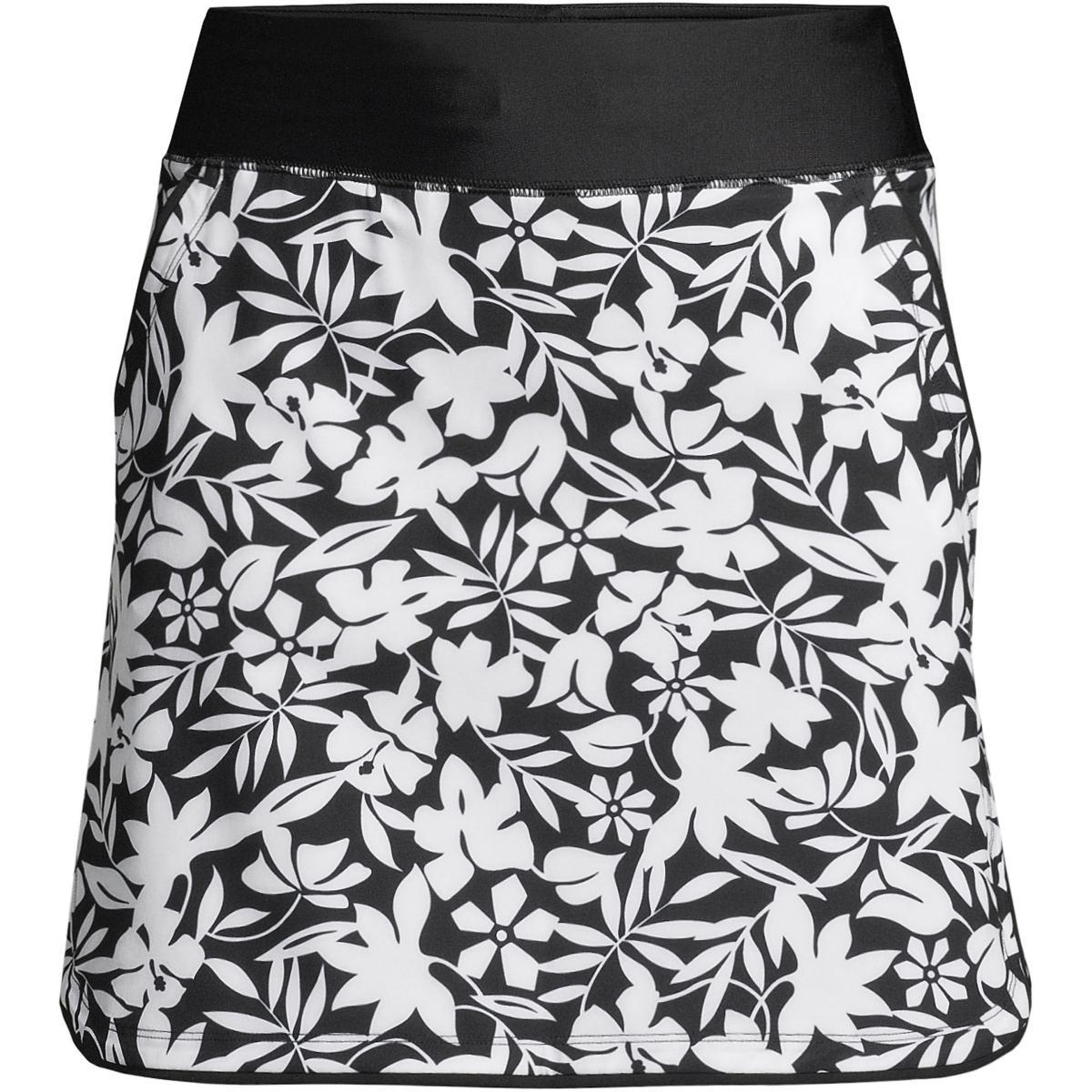 Women's Quick Dry Elastic Waist Active Board Skort Swim Skirt Product Image