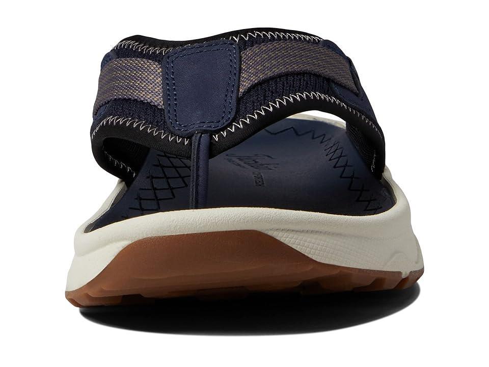 Florsheim Tread Lite Thong Sandal Knit/Nubuck/White Sole) Men's Shoes Product Image