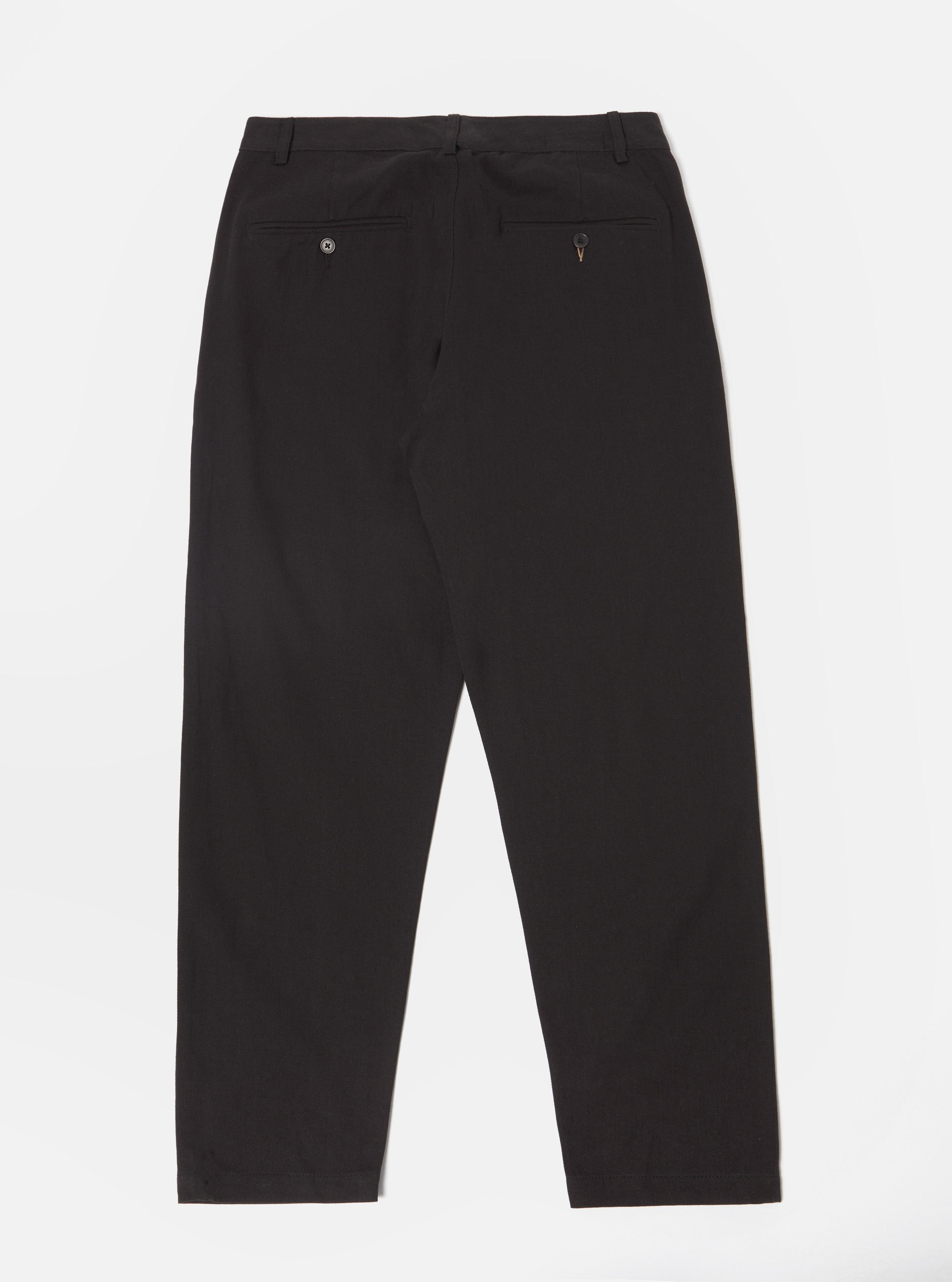 Universal Works Military Chino in Black Winter Twill Product Image