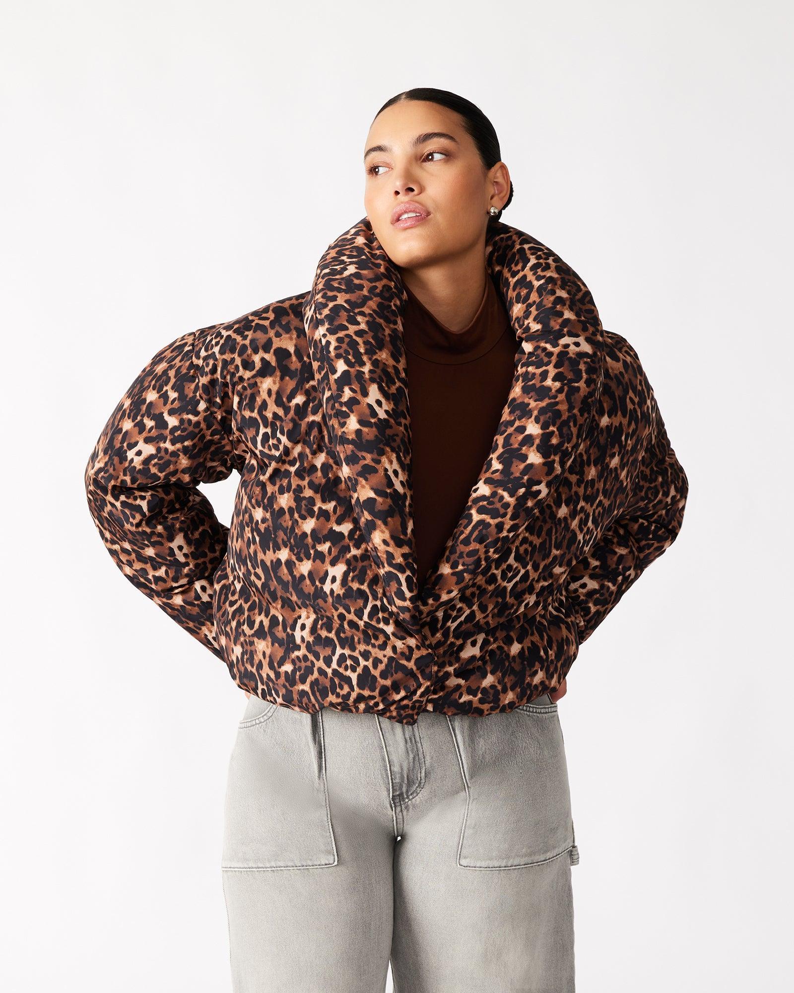 EVY JACKET LEOPARD Female Product Image