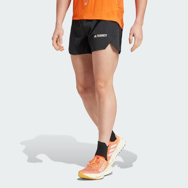 adidas Terrex Techrock Pro Trail Shorts Black S Mens Product Image