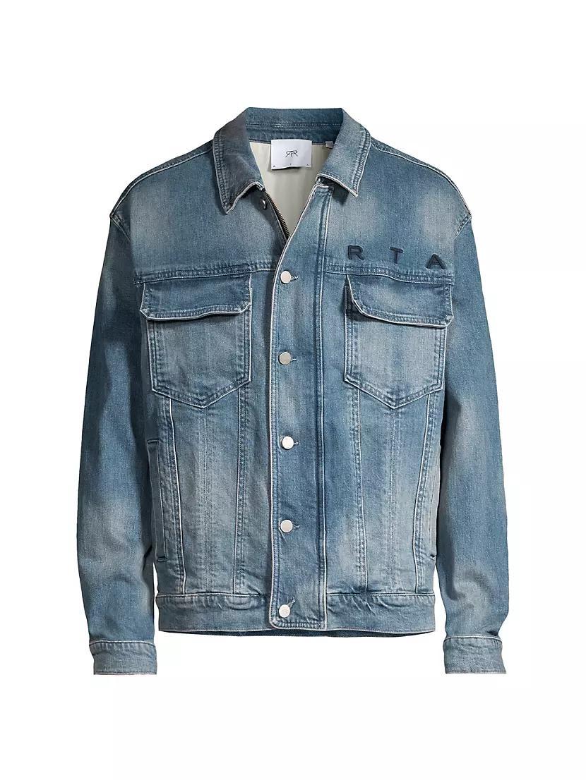 Oversized-Fit Denim Jacket Product Image