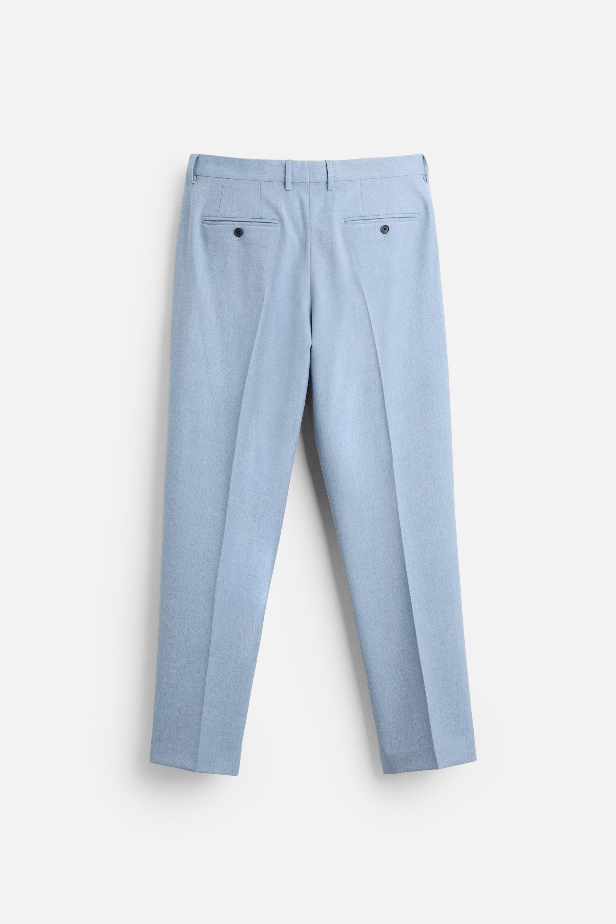 TEXTURED SUIT PANTS Product Image