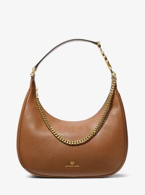 Piper Large Pebbled Leather Shoulder Bag Product Image