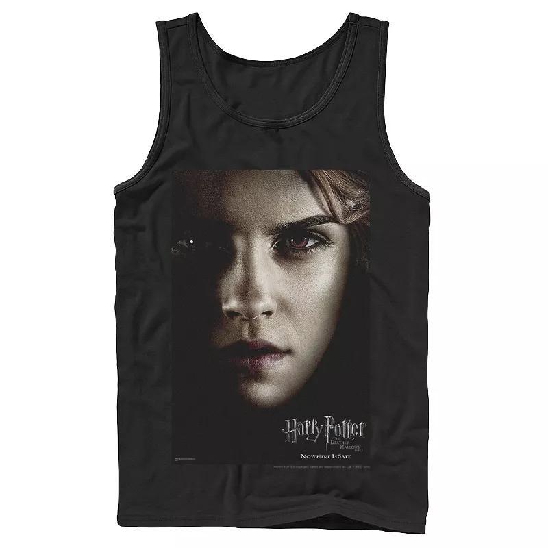 Mens Harry Potter Deathly Hallows Hermione Character Poster Graphic Tank Top Product Image