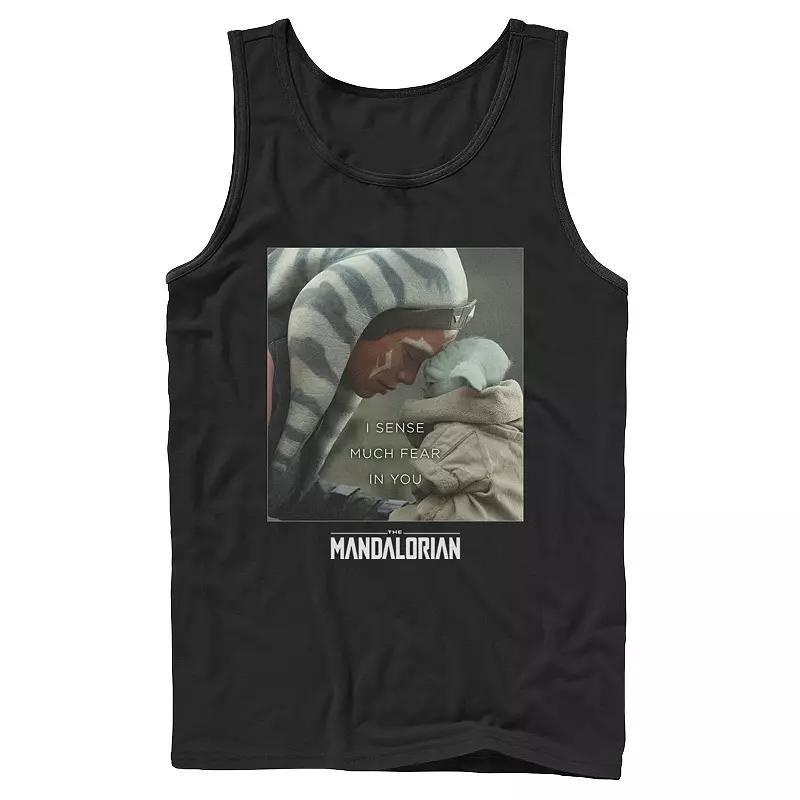 Mens Star Wars The Mandalorian Ahsoka Tano And The Child Poster Tank Product Image