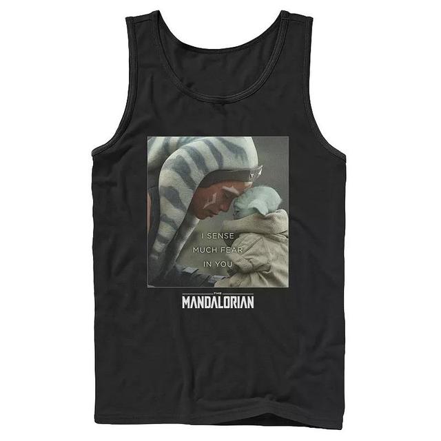 Mens Star Wars The Mandalorian Ahsoka Tano And The Child Poster Tank Top Product Image