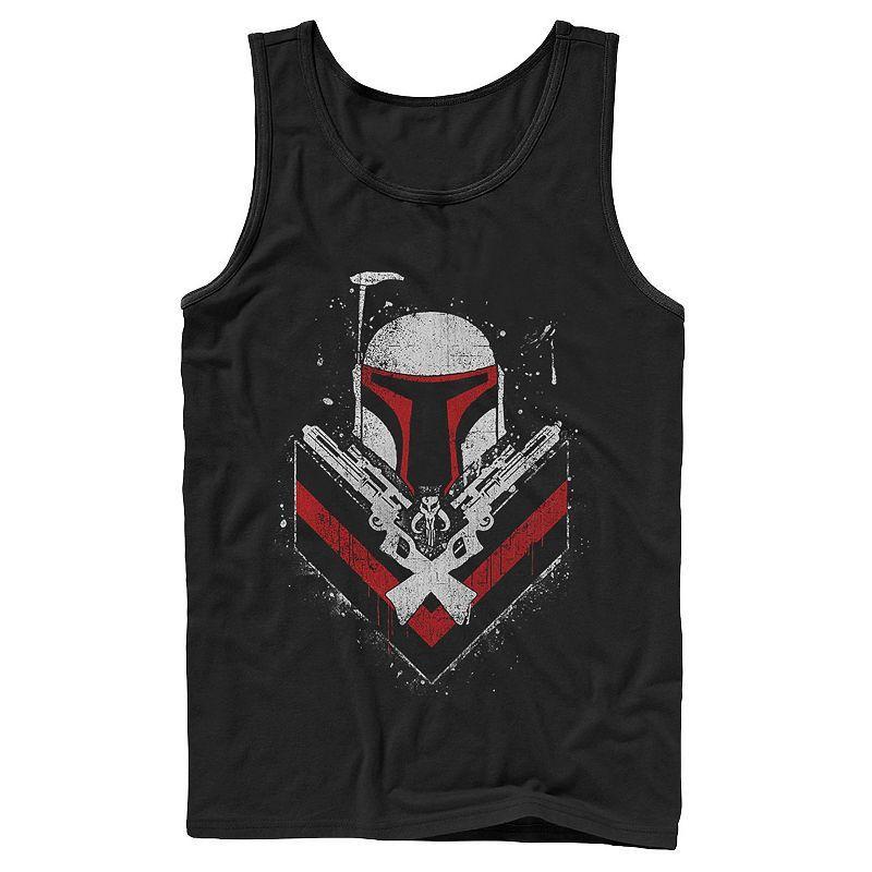 Mens Star Wars Boba Fett No Threats Only Promises Tank Top Product Image