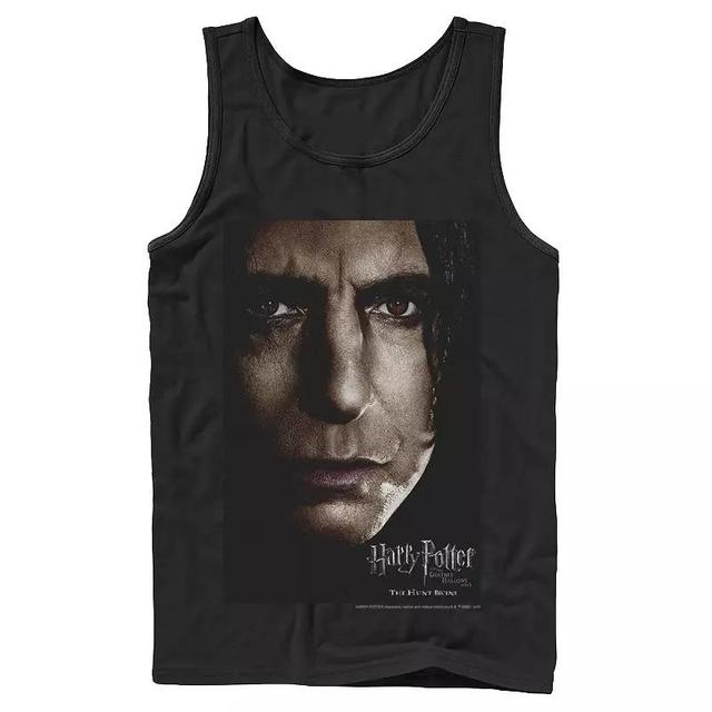 Mens Harry Potter Deathly Hallows Snape Character Poster Graphic Tank Top Product Image