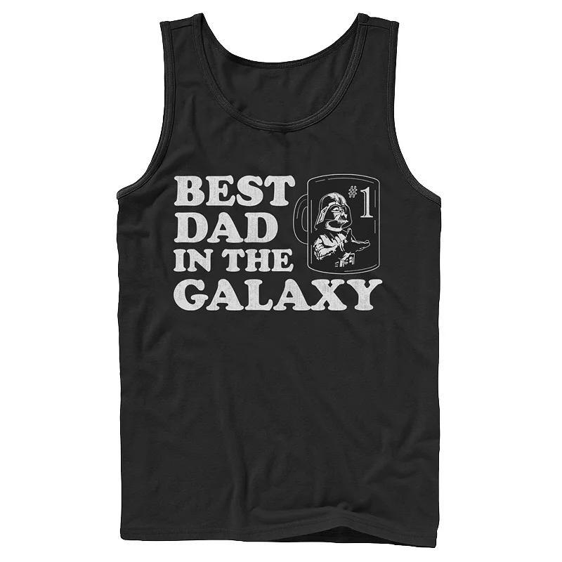 Mens Star Wars Best Dad In The Galaxy Tank Top Product Image