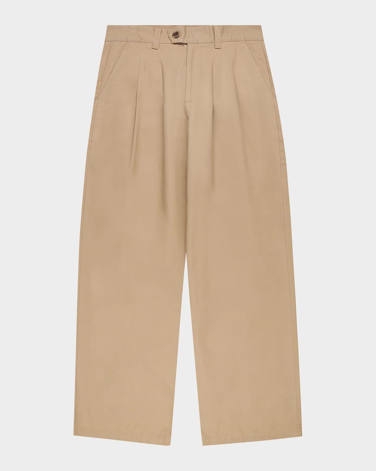 Men's Avenue Boxy-Fit Pleated Pants Product Image