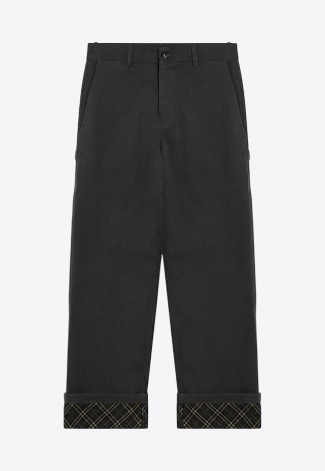 BURBERRY Rocking Horse Pants In Black Product Image