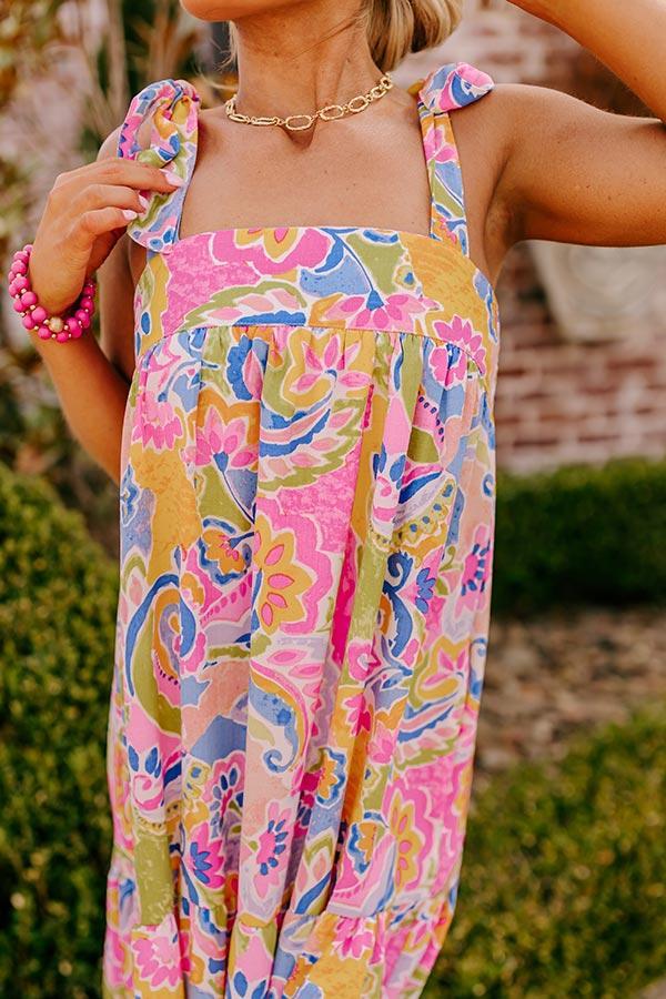 Resort Radiance Paisley Maxi Dress Product Image