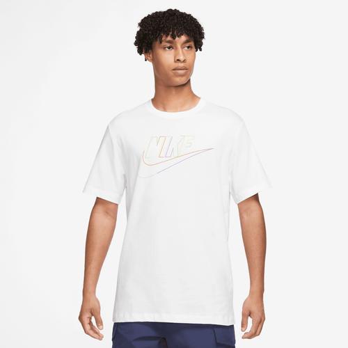 Nike Mens Club T-Shirt Plus - White/White Product Image