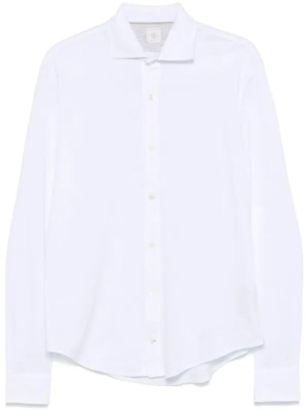 Cotton Shirt In Weiss product image