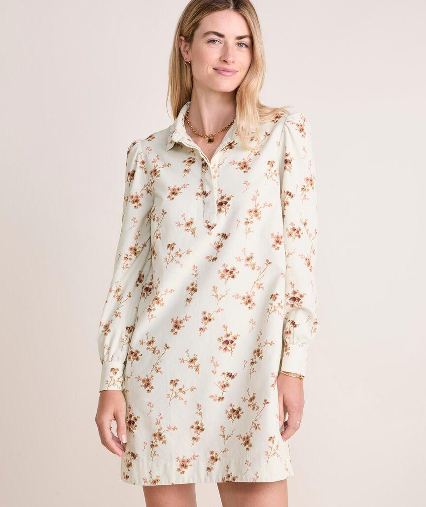 Cord Popover Dress Product Image