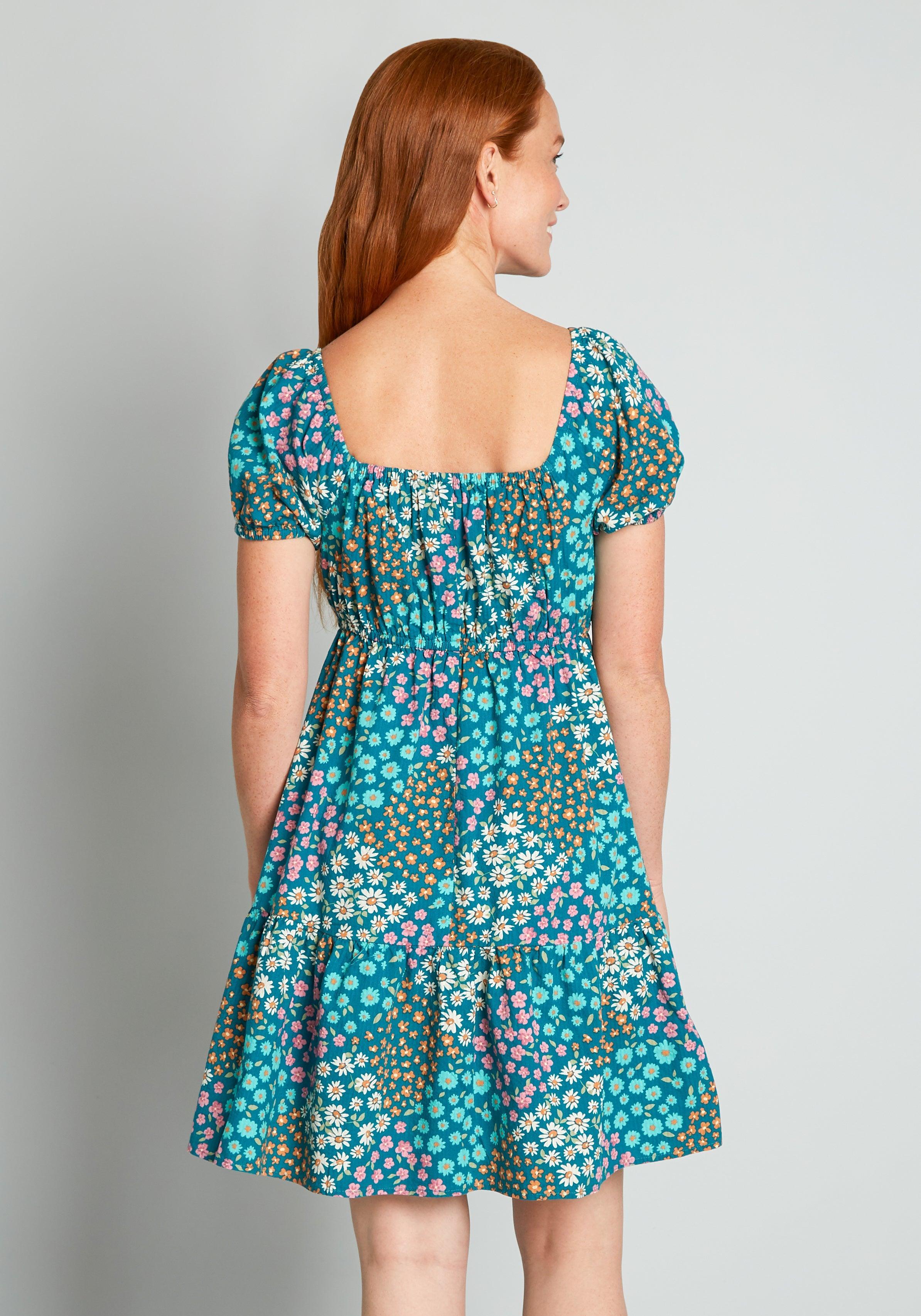 Floral Pastoral Mini Dress Product Image