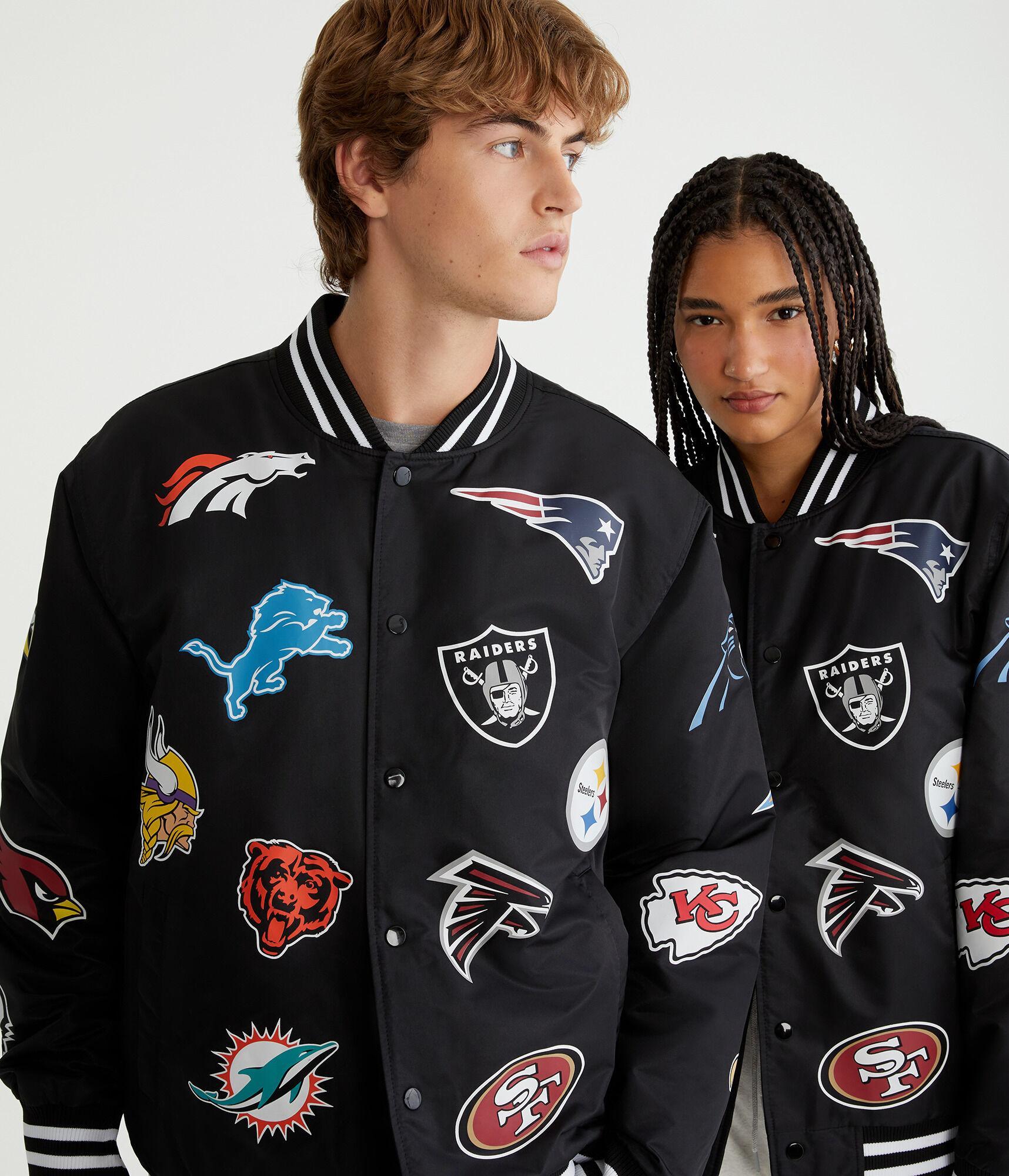 NFL Team Logos Bomber Jacket Product Image