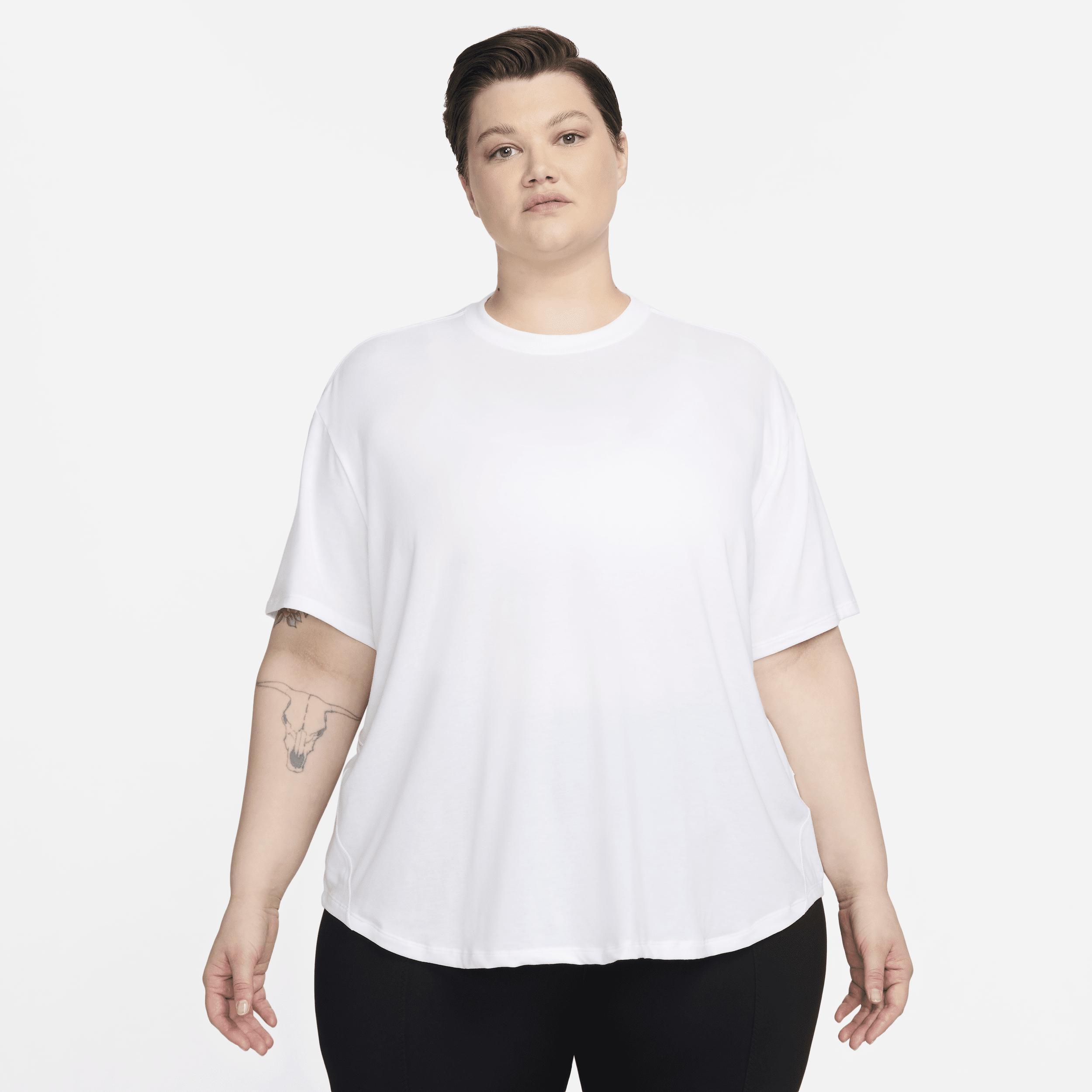 Nike Womens One Relaxed Dri-FIT Short-Sleeve Top (Plus Size) product image