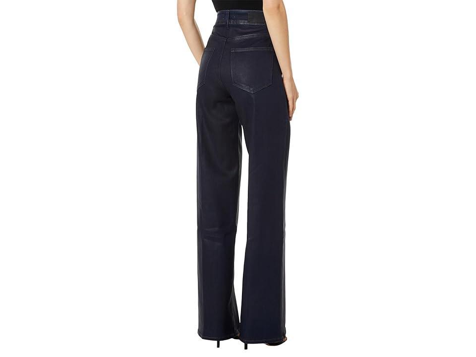 Paige Sasha in Glazed Indigo Coating (Glazed Indigo Coating) Women's Jeans Product Image