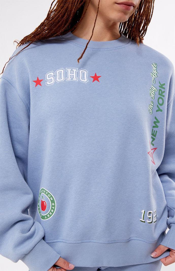 Women's Soho Crew Neck Sweatshirt Product Image