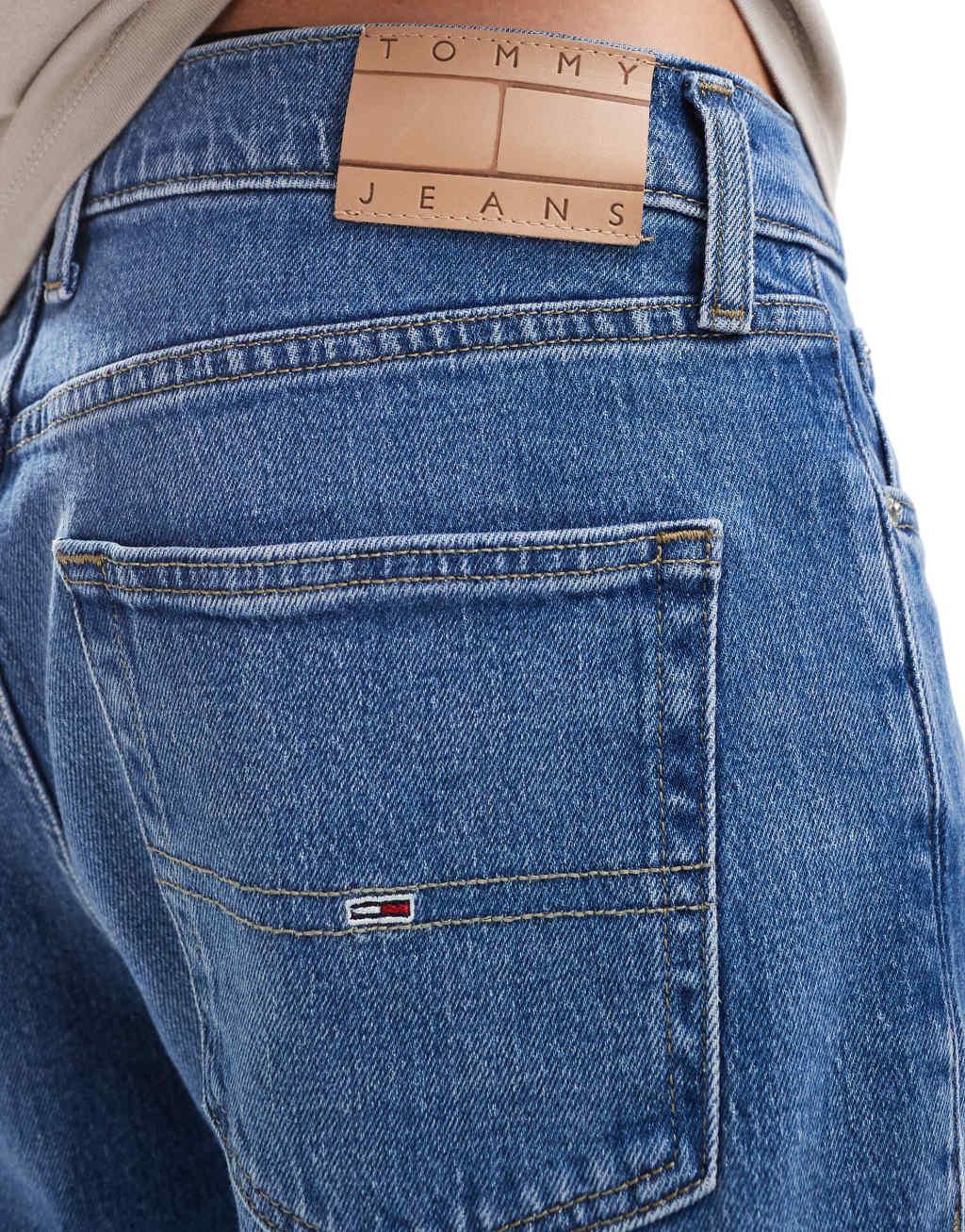 Tommy Jeans Isaac relaxed tapered jeans in mid wash Product Image