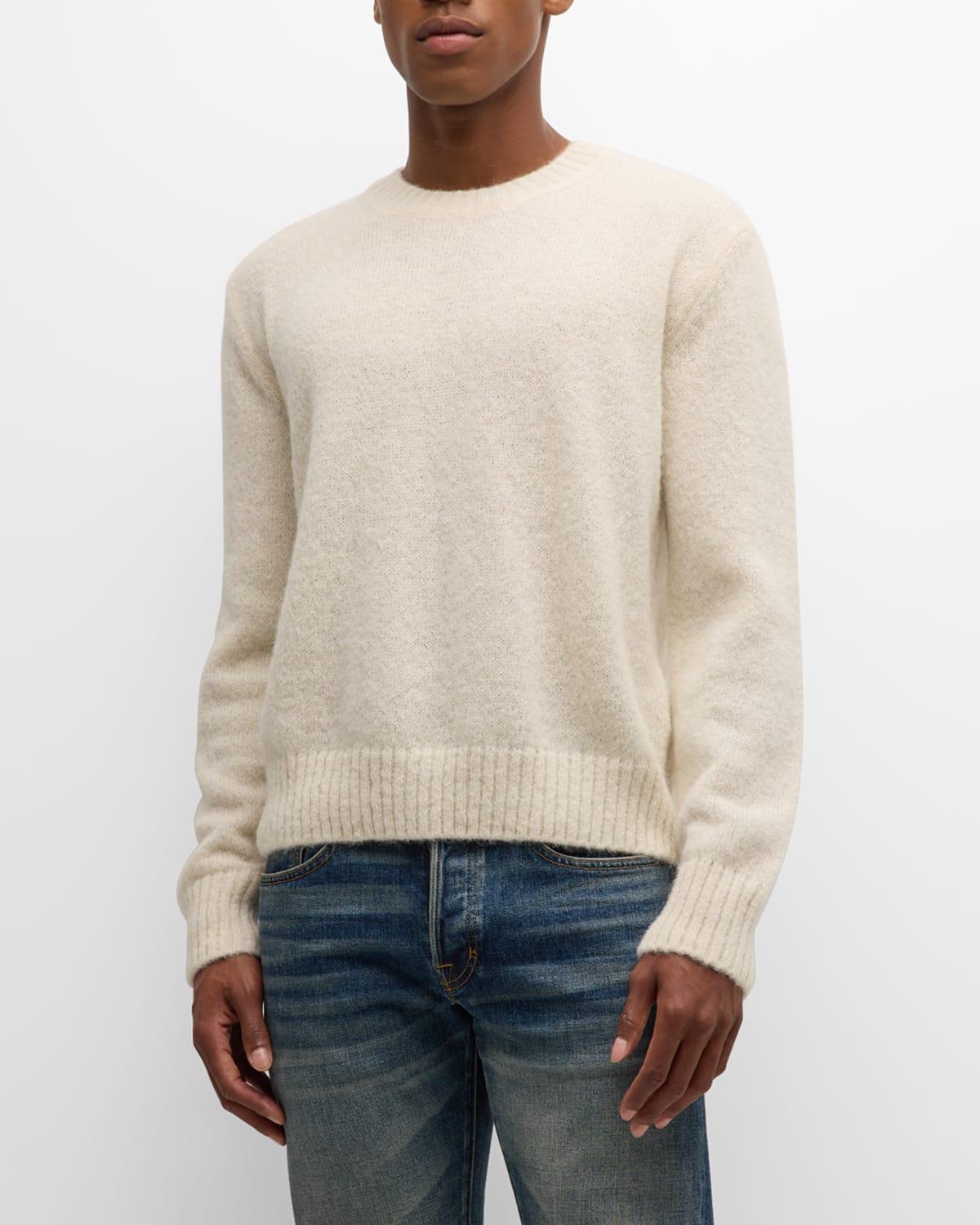 Mens Wool Crewneck Sweater Product Image