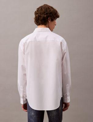 Pocket Cotton Button-Down Shirt Product Image