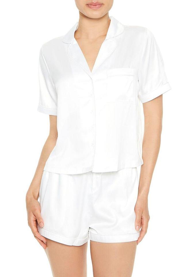 Juicy Couture Pajama Shirt & Shorts Set | Forever 21 Product Image