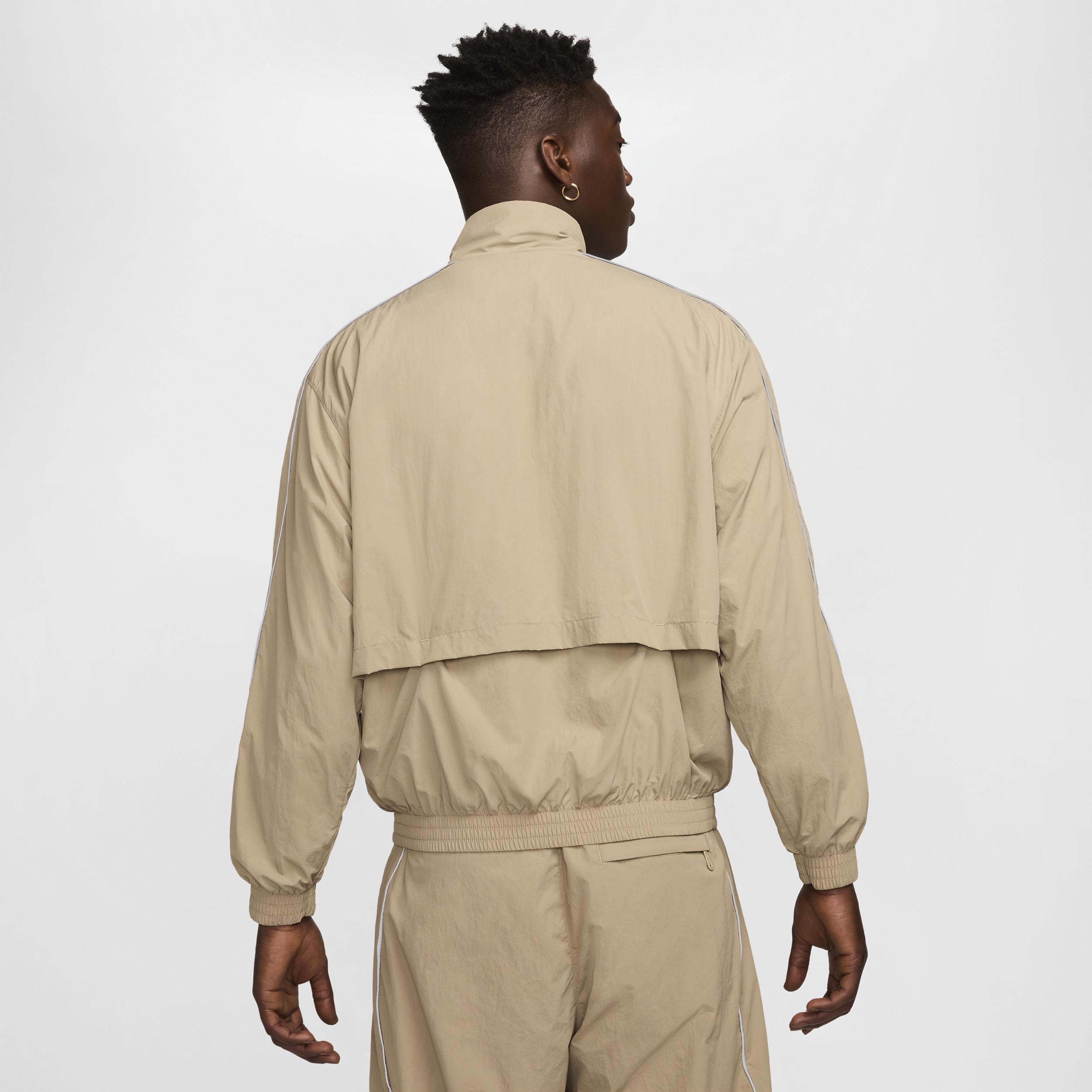 Men's Nike Sportswear Solo Swoosh Woven Track Jacket Product Image