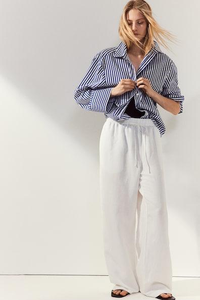 Linen-blend Shirt Product Image