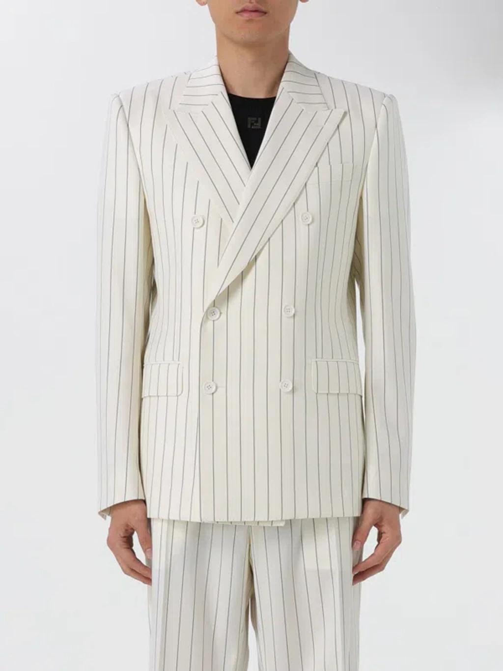 Jacket  Men Color White Product Image