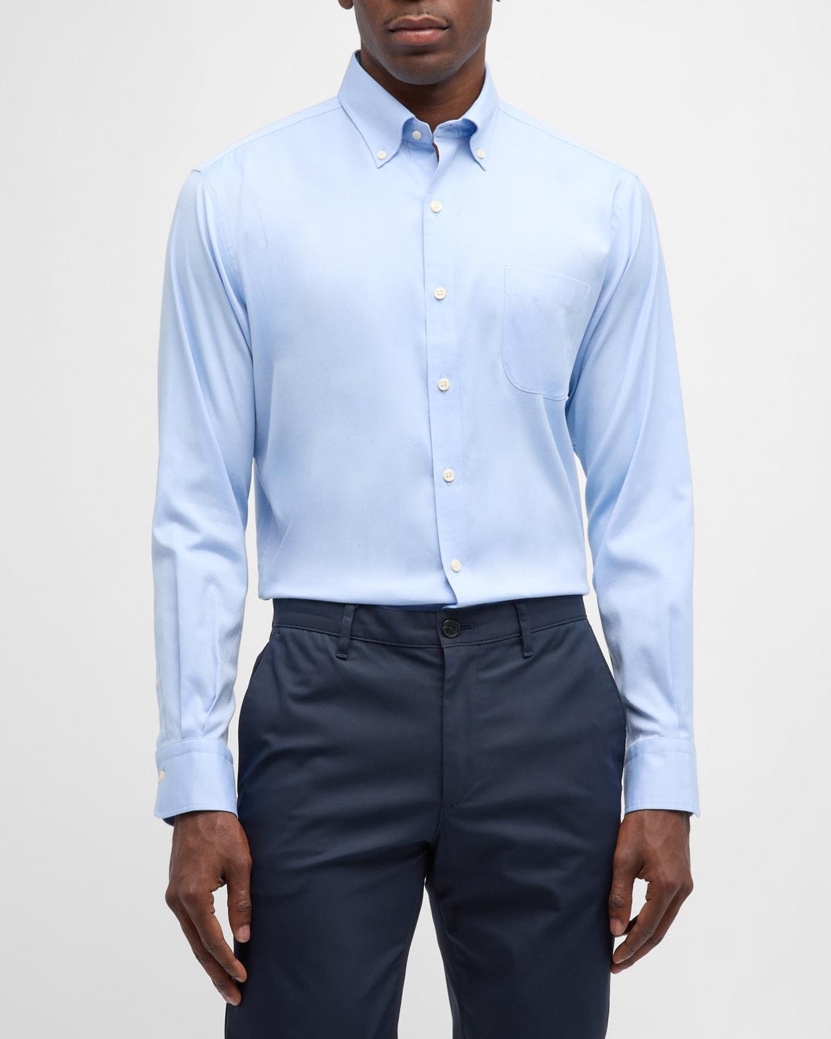 Mens Campbell Crown Cotton-Stretch Sport Shirt Product Image