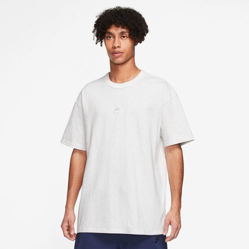 Nike Mens Nike NSW Prem Essential T-Shirt - Mens Birch Heather/White Product Image