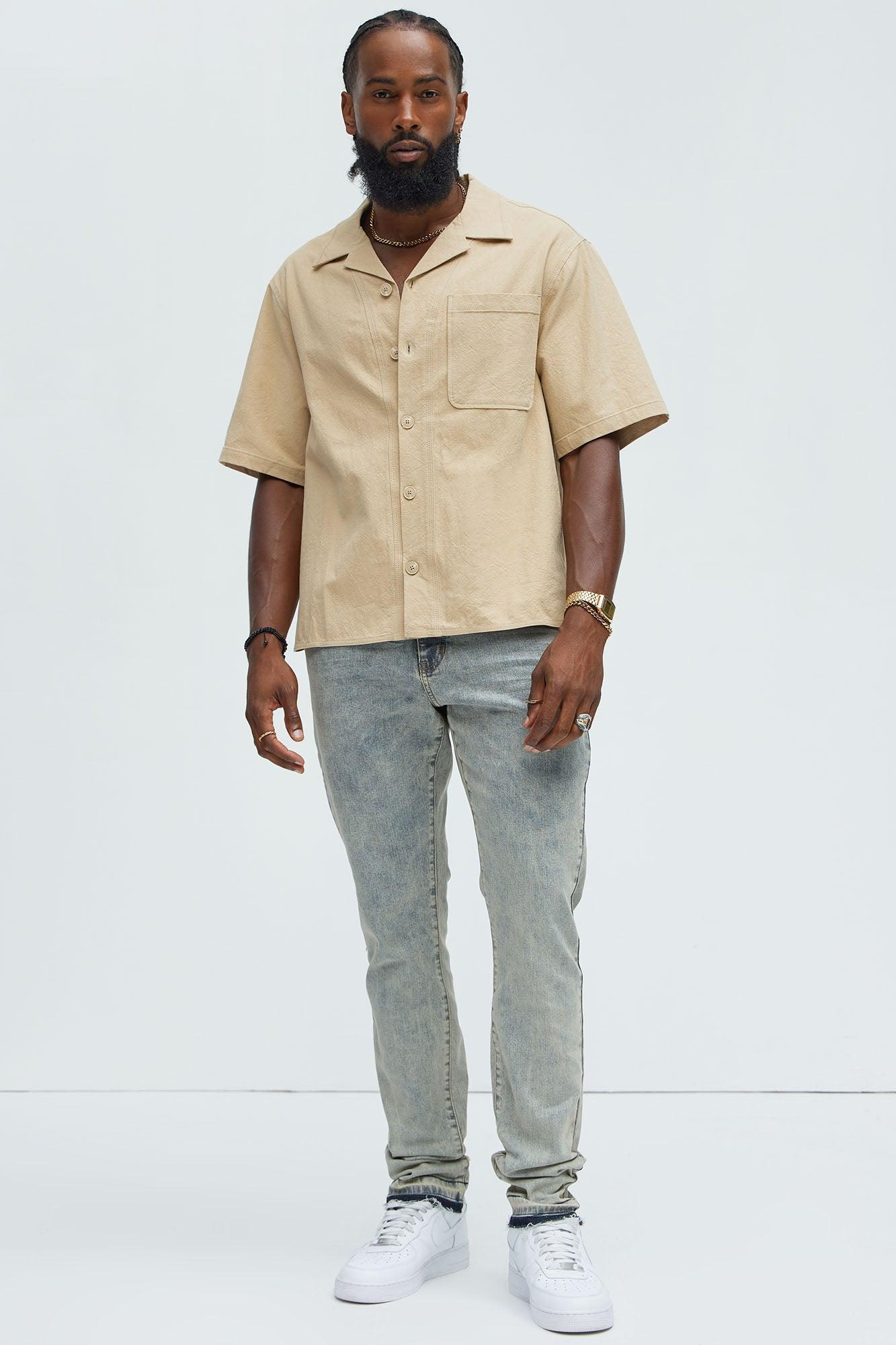 Walley Vintage Shirt - Tan Product Image