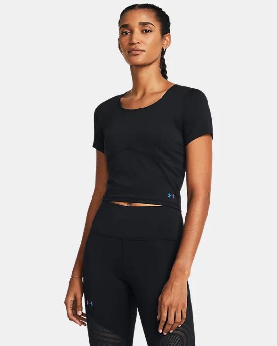 Women's UA Vanish Elite Vent Crop Short Sleeve Product Image