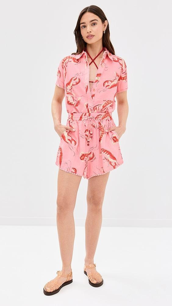 FARM Rio Lobsters Shirt | Shopbop Product Image