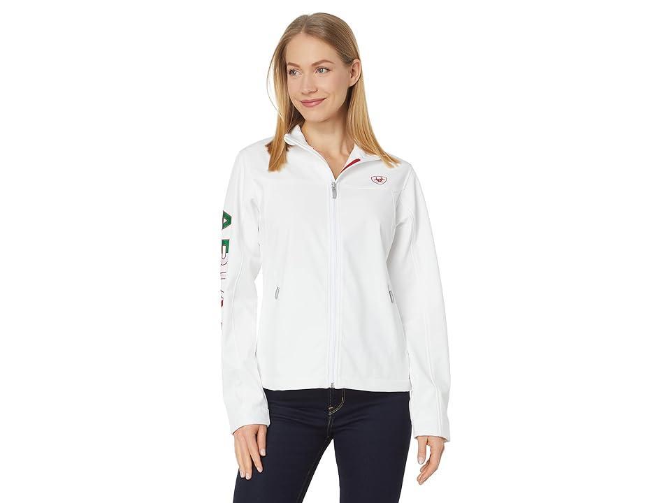 Ariat Classic Team Softshell Mexico Jacket Women's Clothing Product Image