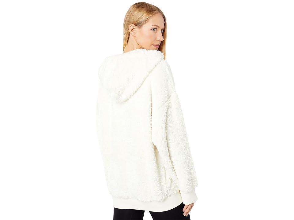 UGG Loyra Sherpa Hoodie (Cream) Women's Clothing Product Image