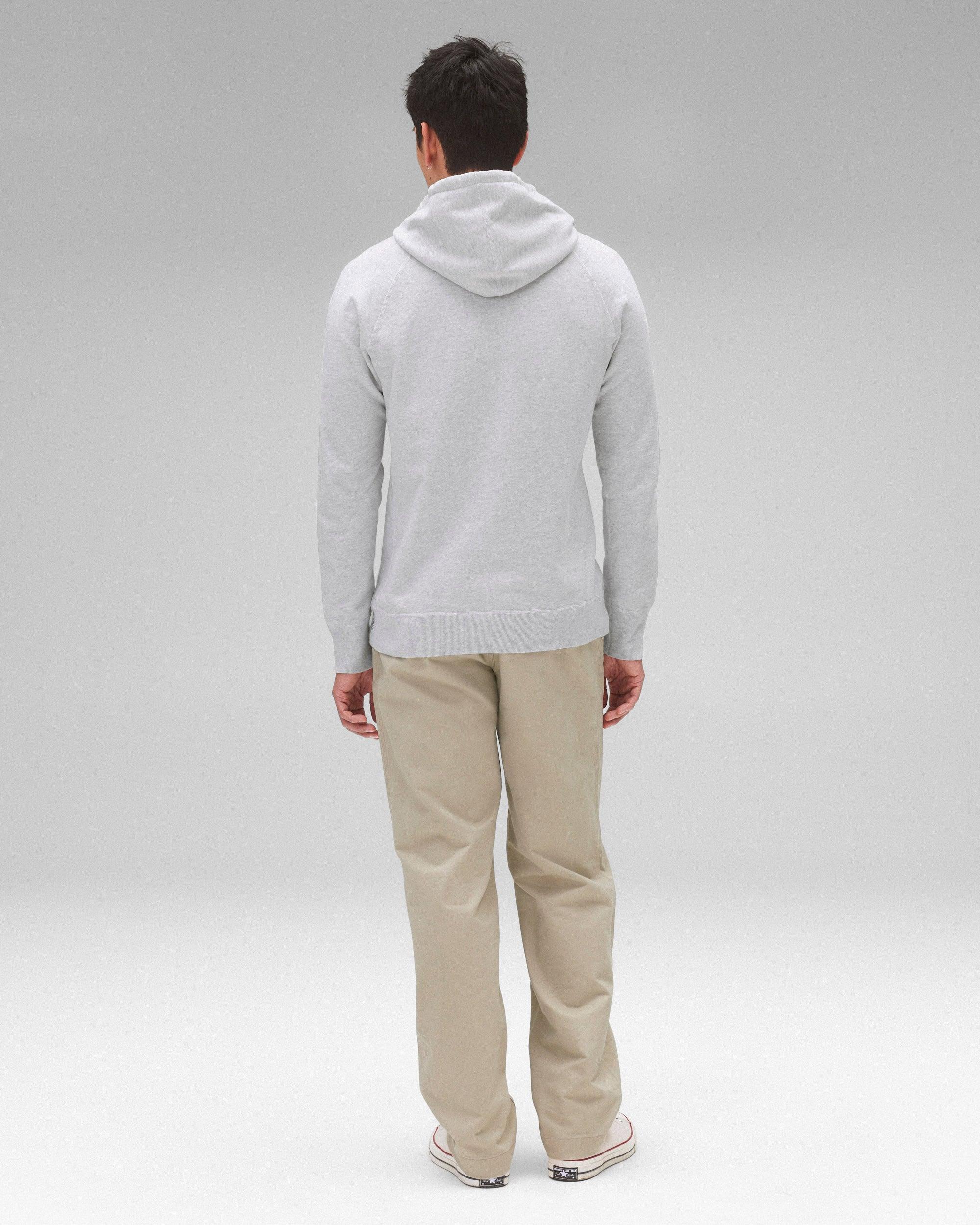 Midweight Terry Slim Hoodie Male Product Image