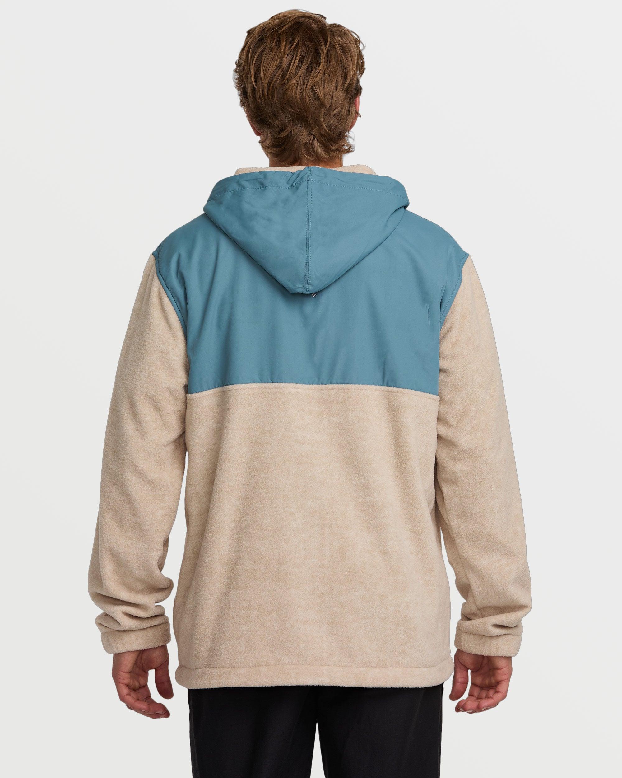 Boundary Lite Zip Sweatshirt - Bleached Sand Male Product Image