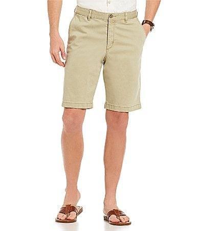 Tommy Bahama Flat Front Straight Fit Stretch Sateen 10 Inseam Boracay Shorts Product Image