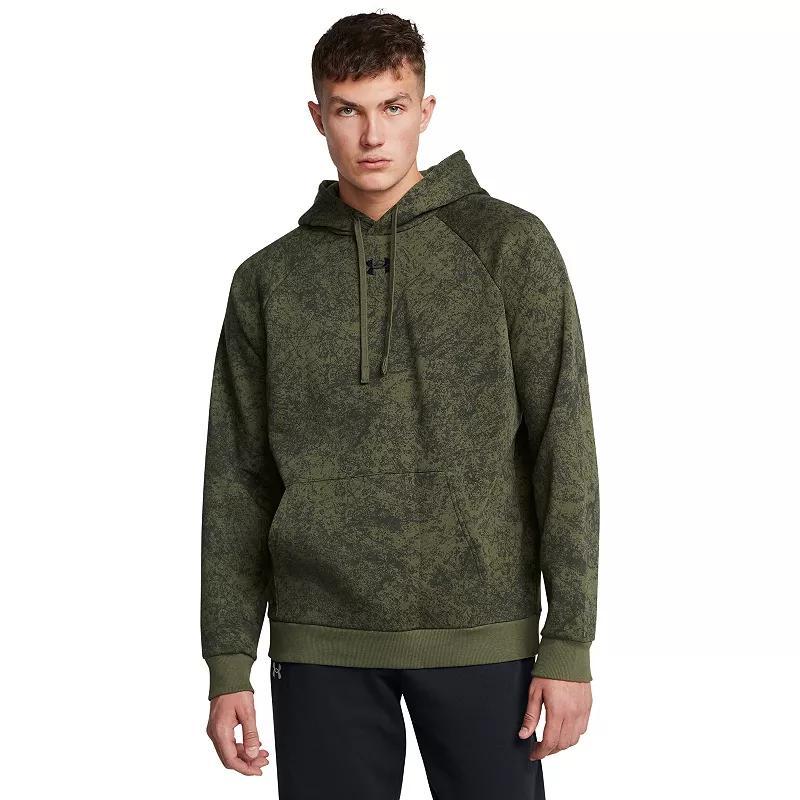 Mens UA Rival Fleece Camo Printed Hoodie Product Image