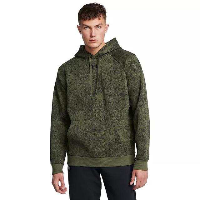 Mens Under Armour Rival Fleece Tech Camo Hoodie Product Image