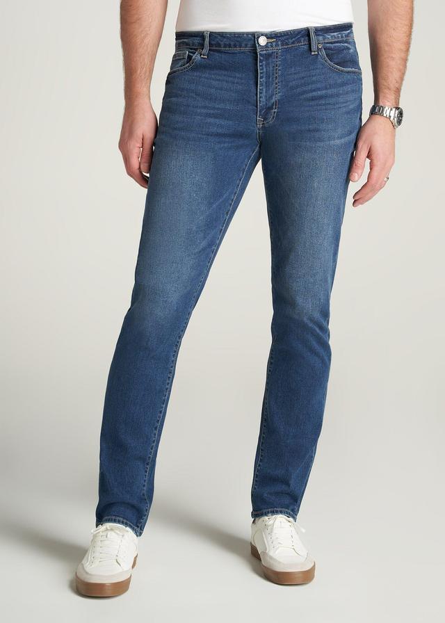 Carman TAPERED Jeans for Tall Men in Signature Fade Product Image