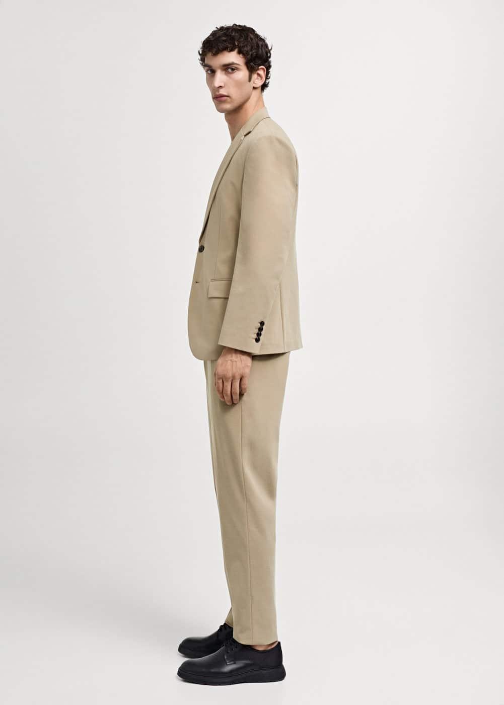 MANGO MAN - Slim-fit suit blazer beigeMen Product Image