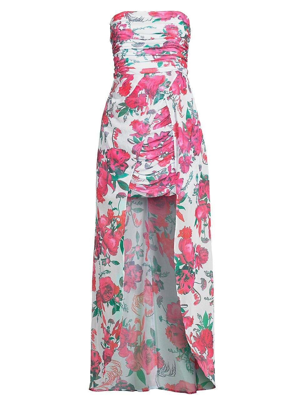 Womens Lissi Floral High-Low Maxi Dress Product Image