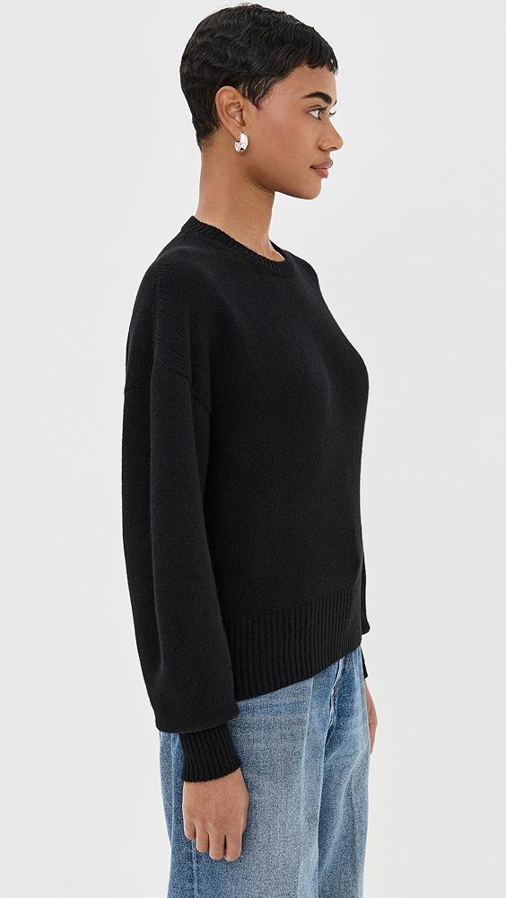 Another Tomorrow Cashmere Knit Sweatshirt | Shopbop Product Image