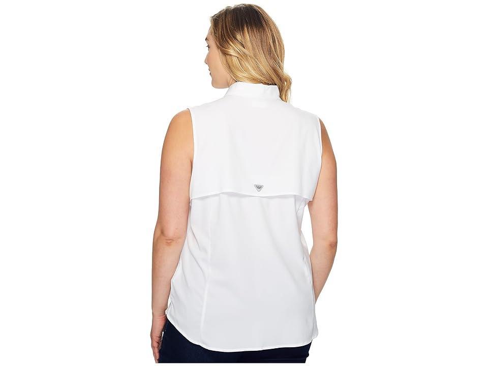 Columbia Plus Size Tamiami Sleeveless Shirt Women's Sleeveless Product Image