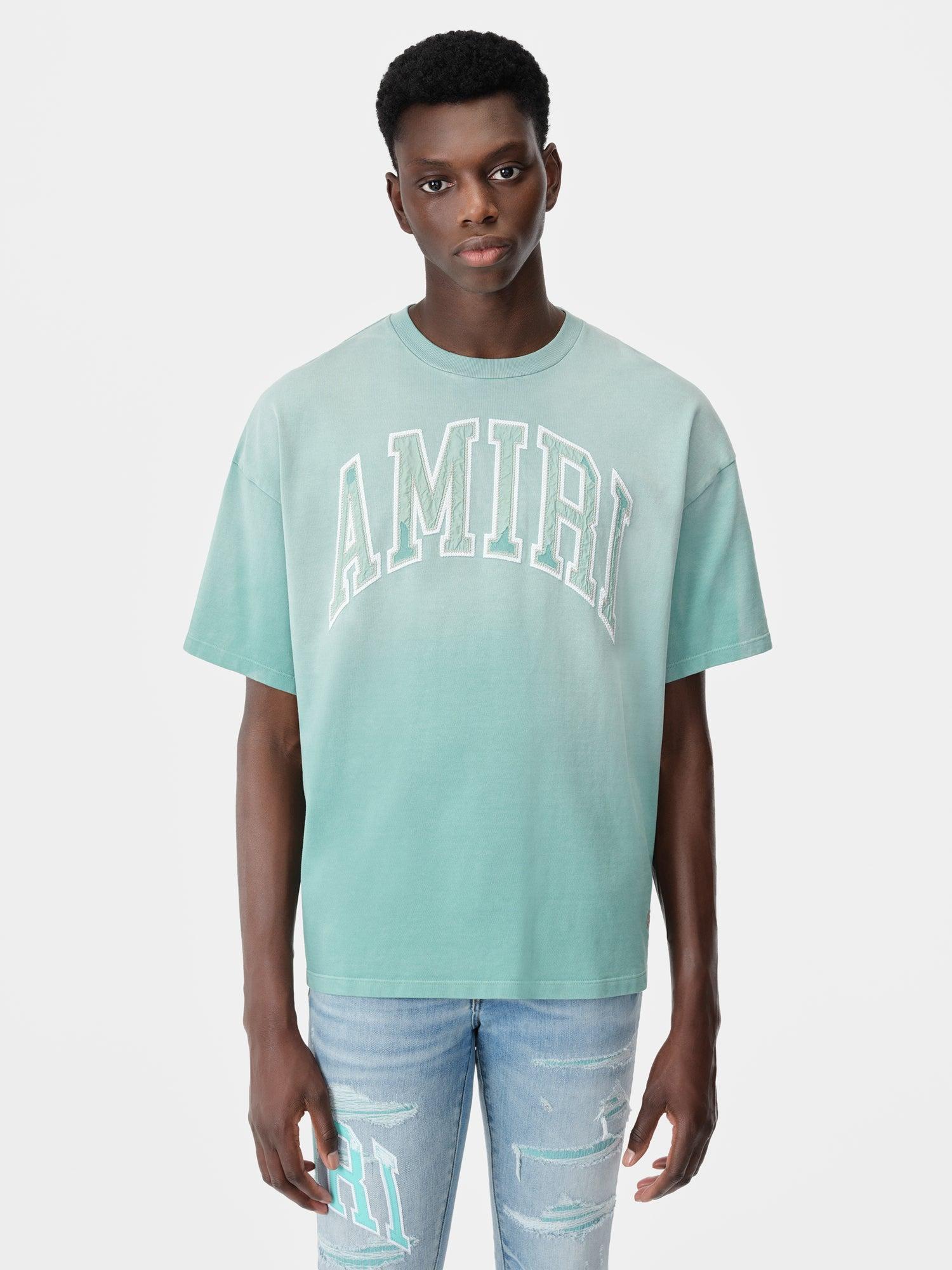 AMIRI VINTAGE OVERSIZED TEE - Sea Blue Male Product Image